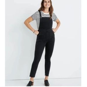 Madewell Lunar Wash Denim Skinny Overall